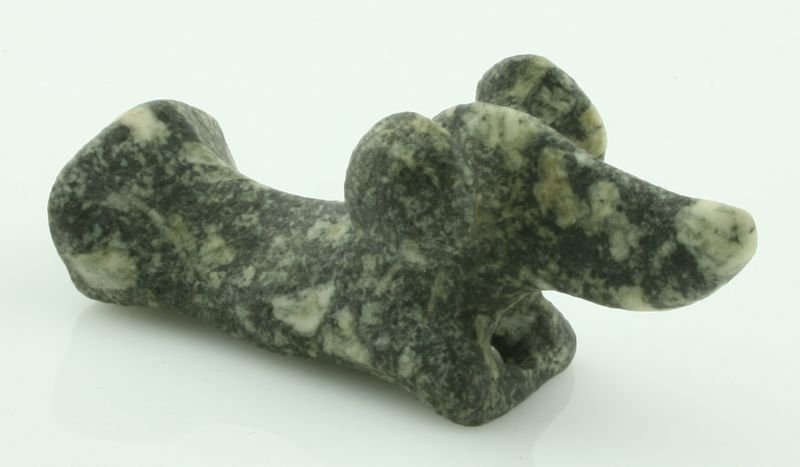 REPRO 2 5/8" Popeye Birdstone: Porphyry example. REPRODUCTION