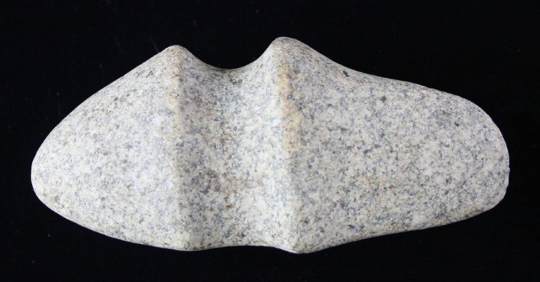 4 5/8" 3/4 Groove Axe: Nice granite axe from Ohio/Indiana.
