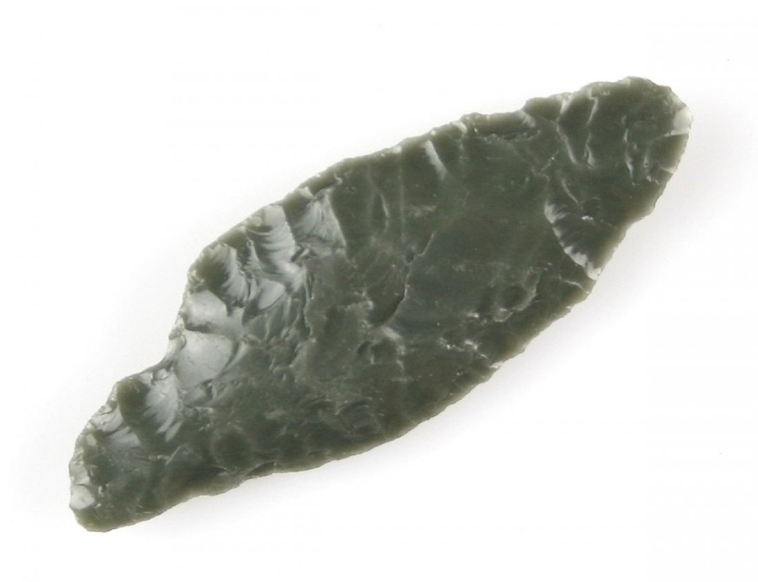 2 1/4" Parman: Obsidian example from Eastern Oregon.