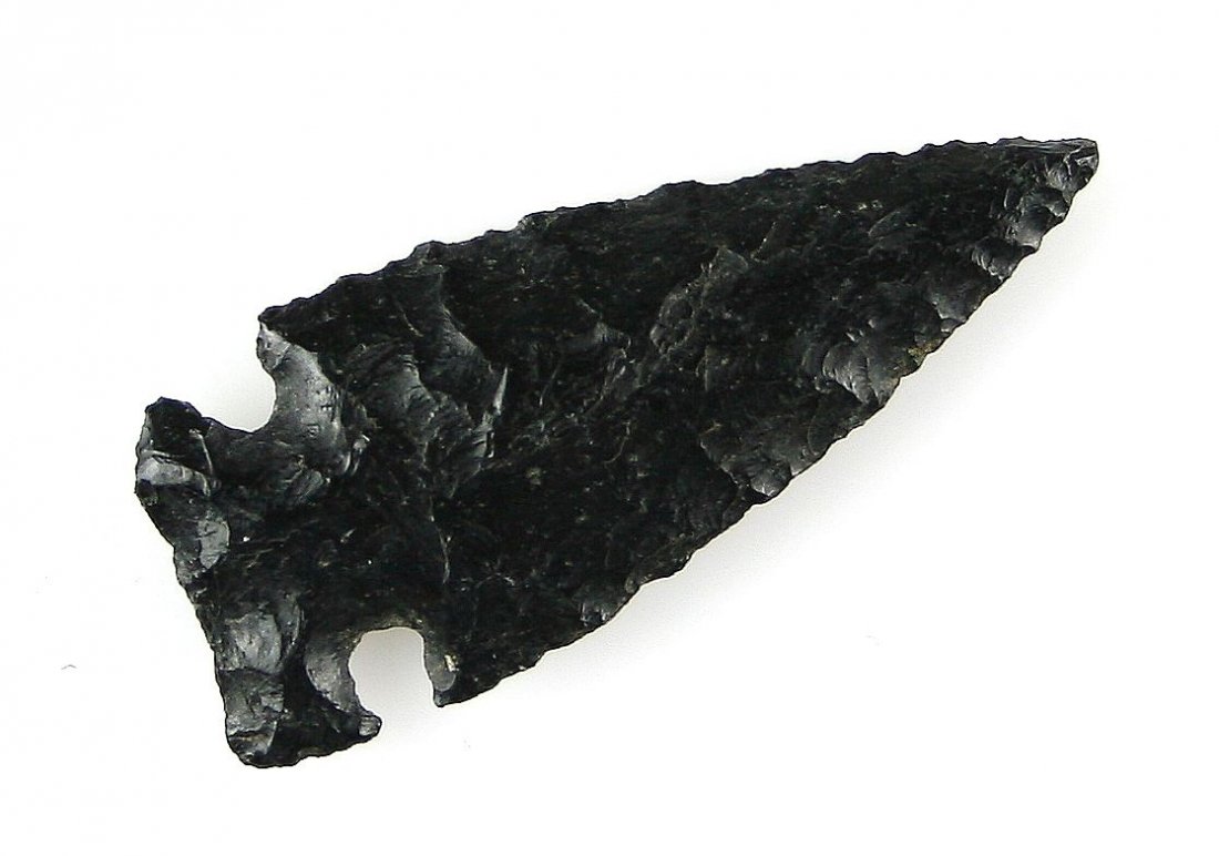 1 1/2" Bitterroot: Obsidian example from Southern Idaho. Nice!