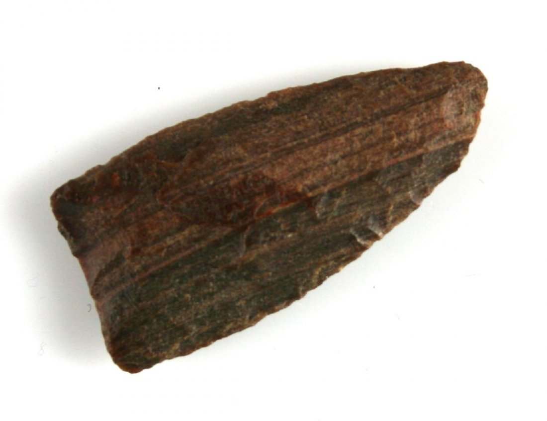 1 5/8" Midland: Purple and brown Petrified Wood. Found in Jasper County, Texas - Near Sam rayburn Dam Site in 1935 Ex - Russell Long Collection T66/348