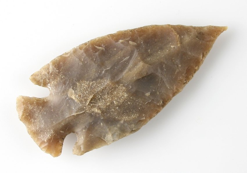 3" San Jacinto: Edwards Plateau Chert. Found in Blanco, Texas Ex - Russell Long Collection T193/24