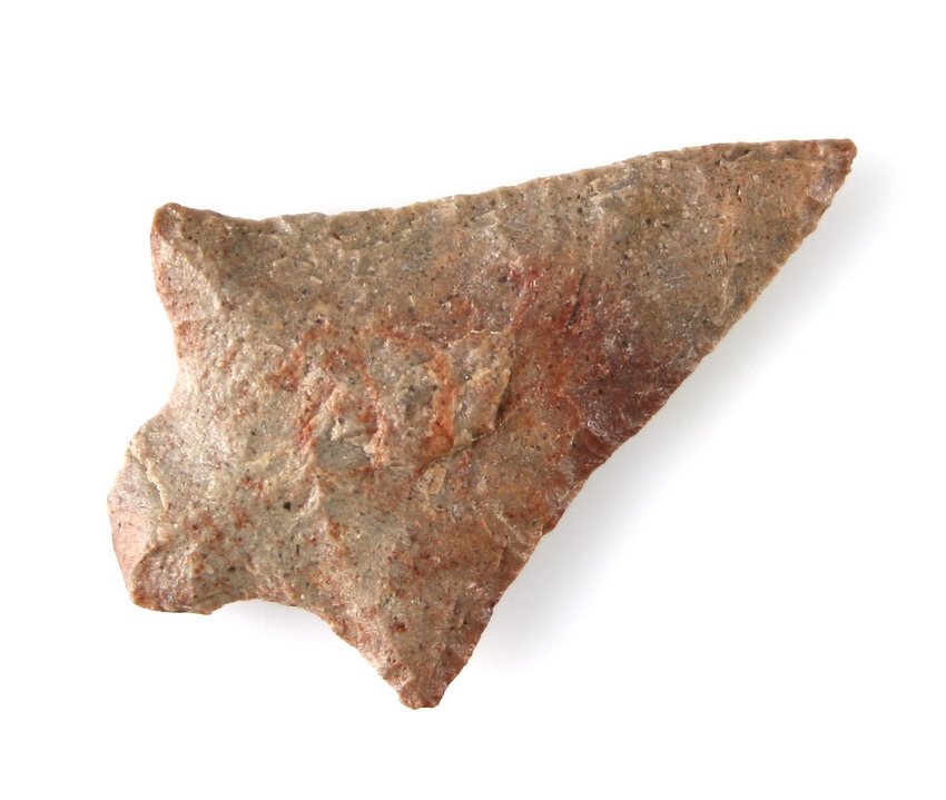 1 11/16" Gary: Gray silicified siltstone example. Thin! Purchased from the J.T. Collier Collection in March of 1967 - Polk County, Texas Ex - Russell Long Collection T113/1615