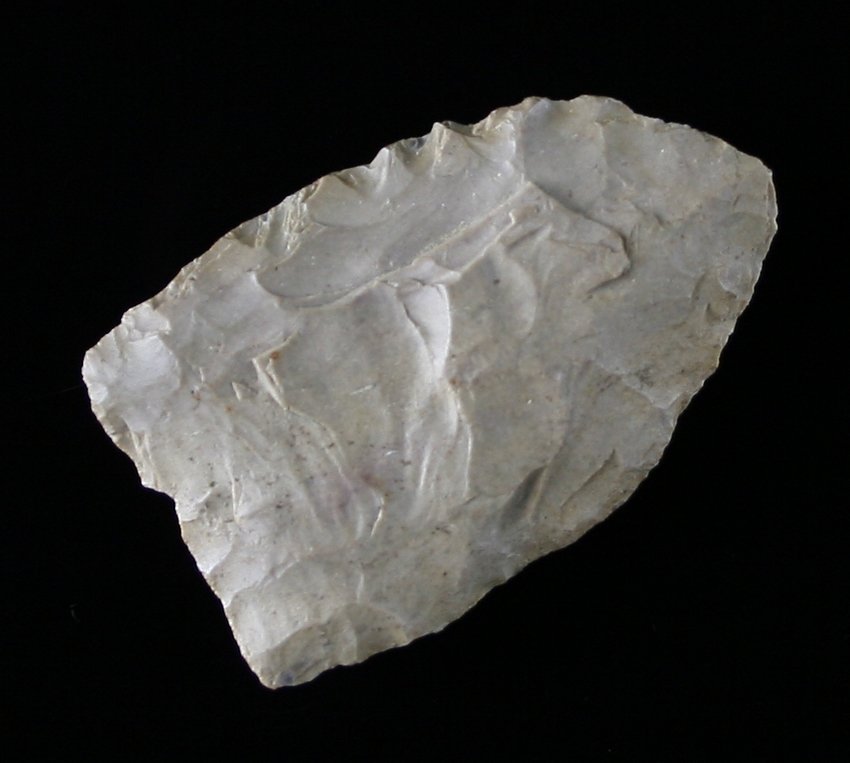 1 5/8" Red Ochre: Fossil Chert Herbie lenhardt found in his garden gave it to me. 1963 Ex - Russell Long Collection Ind-1/26
