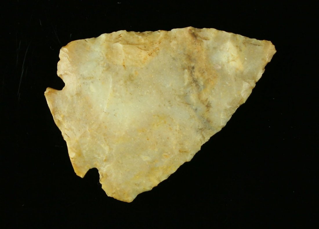 1 7/8" Decatur: Boyle Chert example from Clermont Co., Ohio. Ex - Art Heaton Collection.