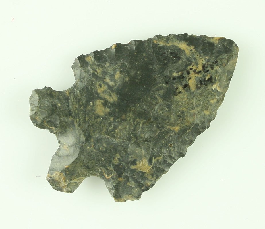 2 5/16" MacCorkle: Butler Co., Ohio example in Coshocton flint. Ex - Art Heaton Collection.