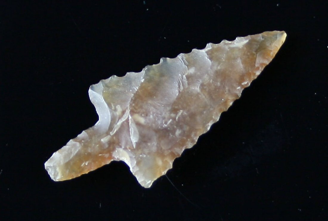 1 1/16" Pin Stemmed Gempoint: Perfect symmetry. Translucent Root Beer Agate. Washington State example.