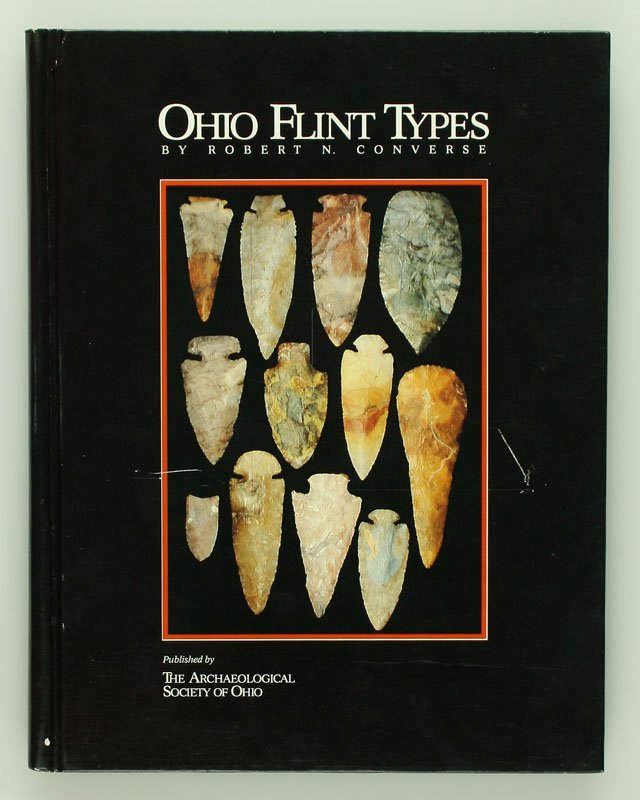 Ohio Flint Types (1994): Black cover edition with no Dust Jacket. Autographed by Bob Converse to Art Heaton.