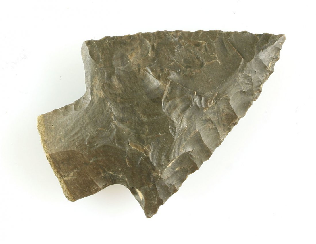 2 5/8" Pickwick: Dover chert example from the Southeastern US. Ex - Dilego Collection.