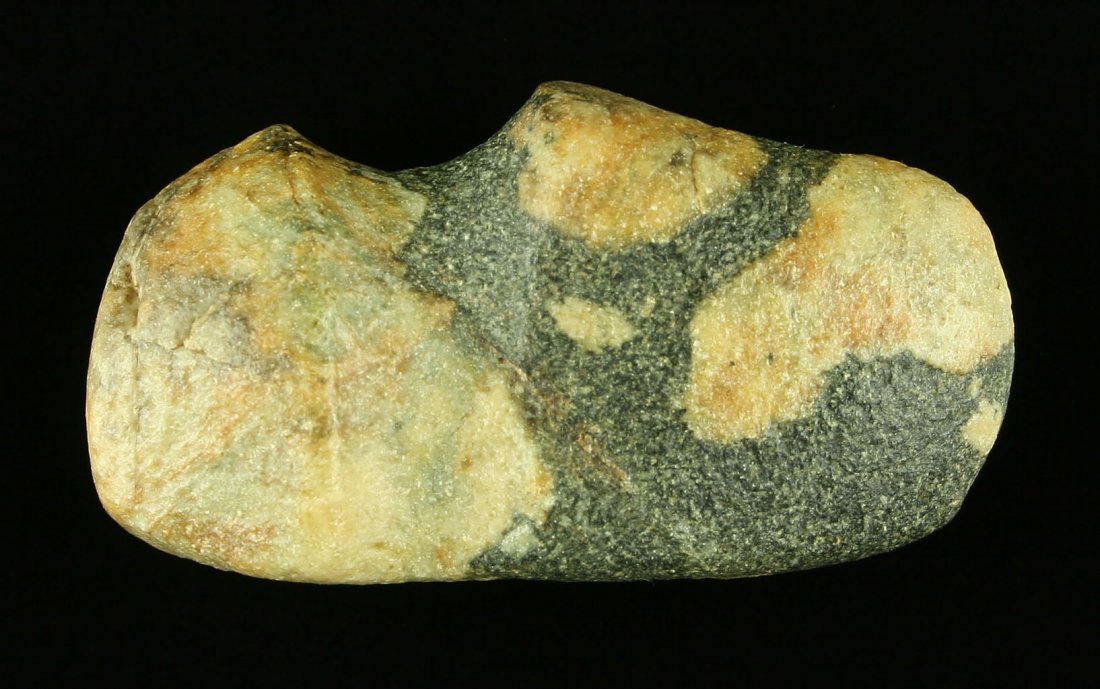2 1/4" Miniature Axe: Porphyry example from Indiana. Collector polish.