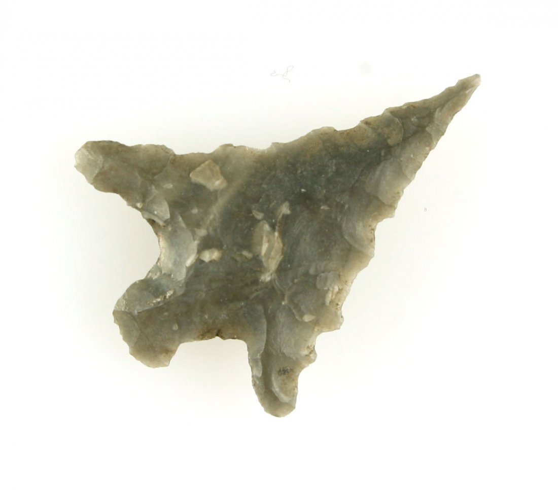 1 1/8" Gempoint: Obsidian example from Klamath Co., Oregon. Collected between 1950-1960 by Bob Rogers.