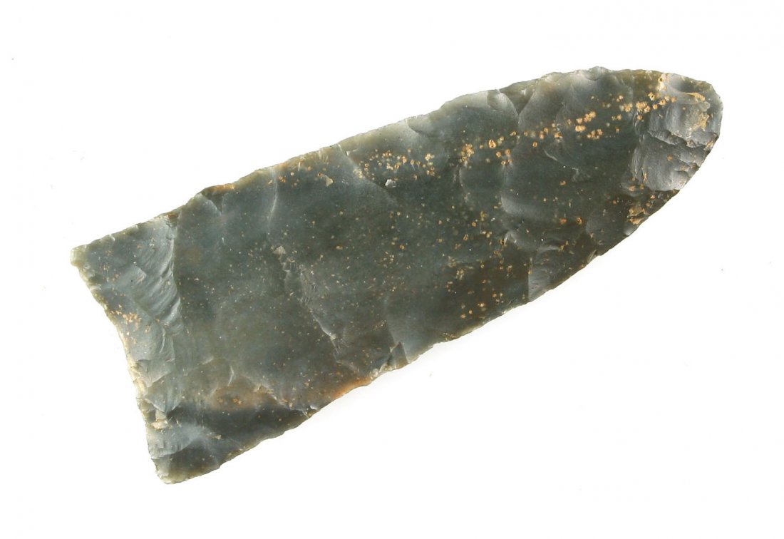 2 11/16" Copena: Colorful Sonora Chert example from Kentucky. Ex - Dilego Collection.