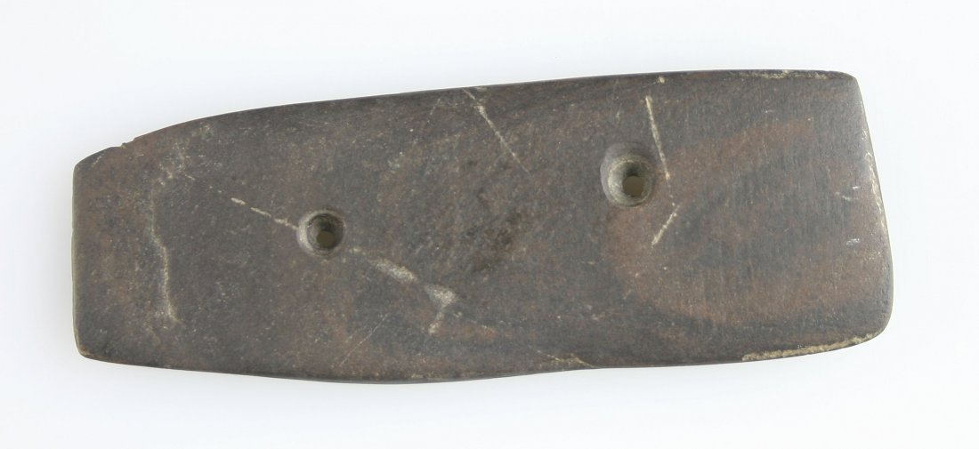 4 1/4" Rectangular Pendant: Slate example from the Art Heaton Collection. Batavia, Ohio.