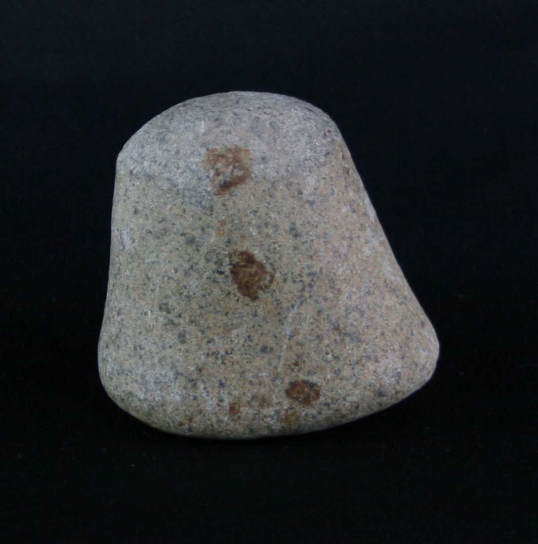 3" Pestle: Nice small pestle from Kentucky with polished nut indentation from heavy use. Good overall polish.