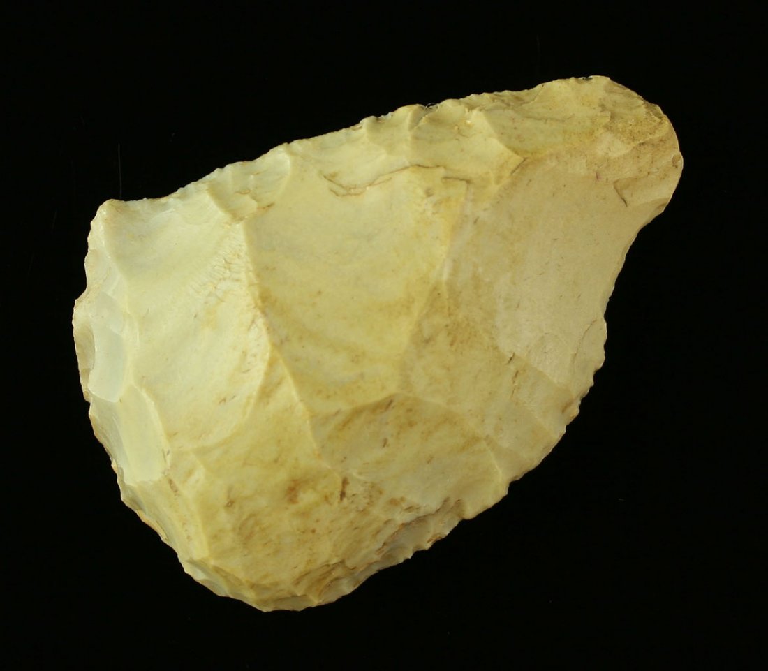 2 3/4" Scraper: Nice scraper from the Art Heaton Collection. Caramel colored Carter Cave flint. Nice!