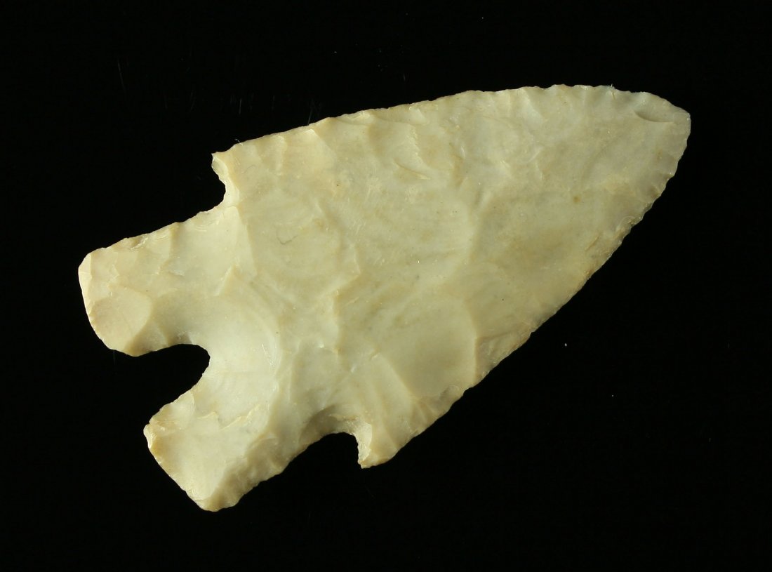 2 1/8" Montell: Edwards Plateau Chert. Central Texas.