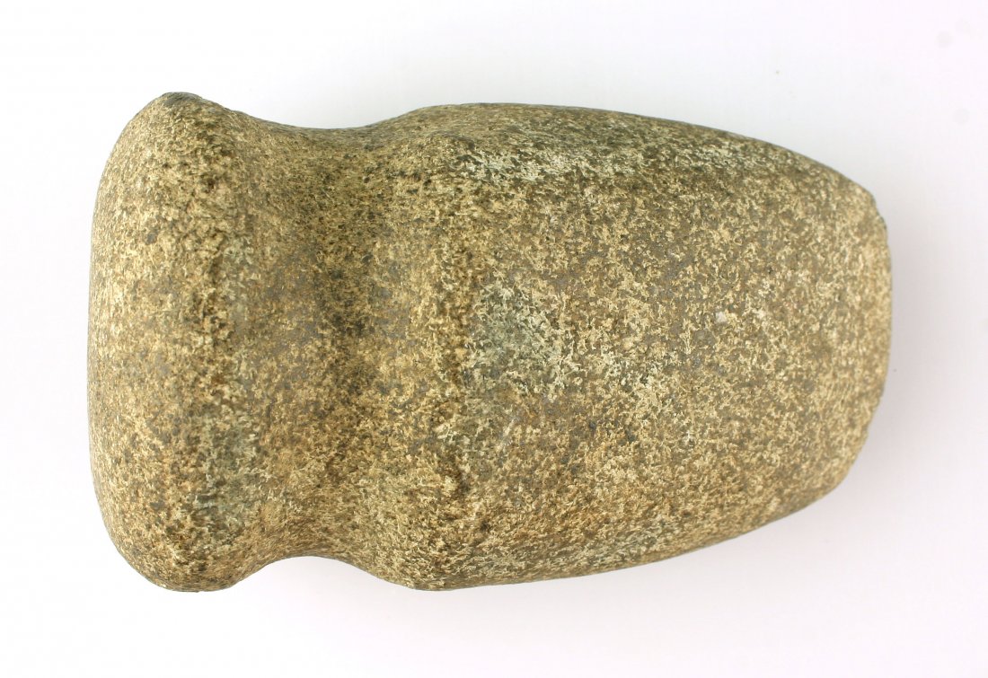 4 7/8" Full Groove Axe: Super nice example from Central Kentucky. Ex - Dale Bratcher Collection. Granite.