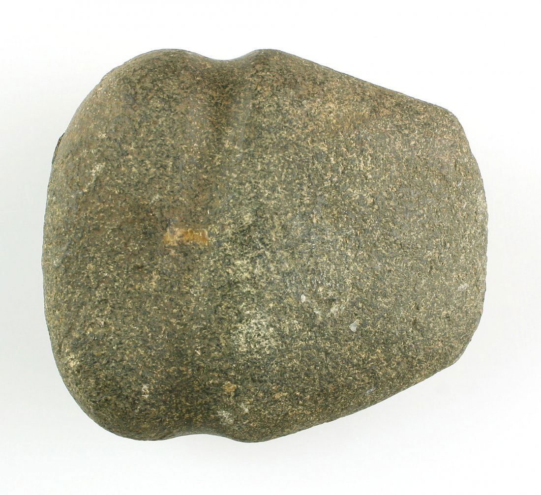 3 3/4" Full Groove Axe: Granite example from Indiana. Nice axe.