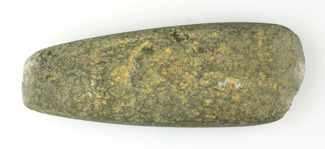 7 7/8" Celt: Hardstone piece from a Cleveland Estate. Big!