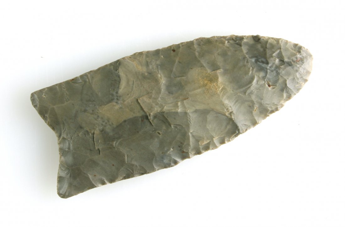 Top Quality 2 7/8" Hornstone Clovis - Jackson G-10 COA (1 of 2)