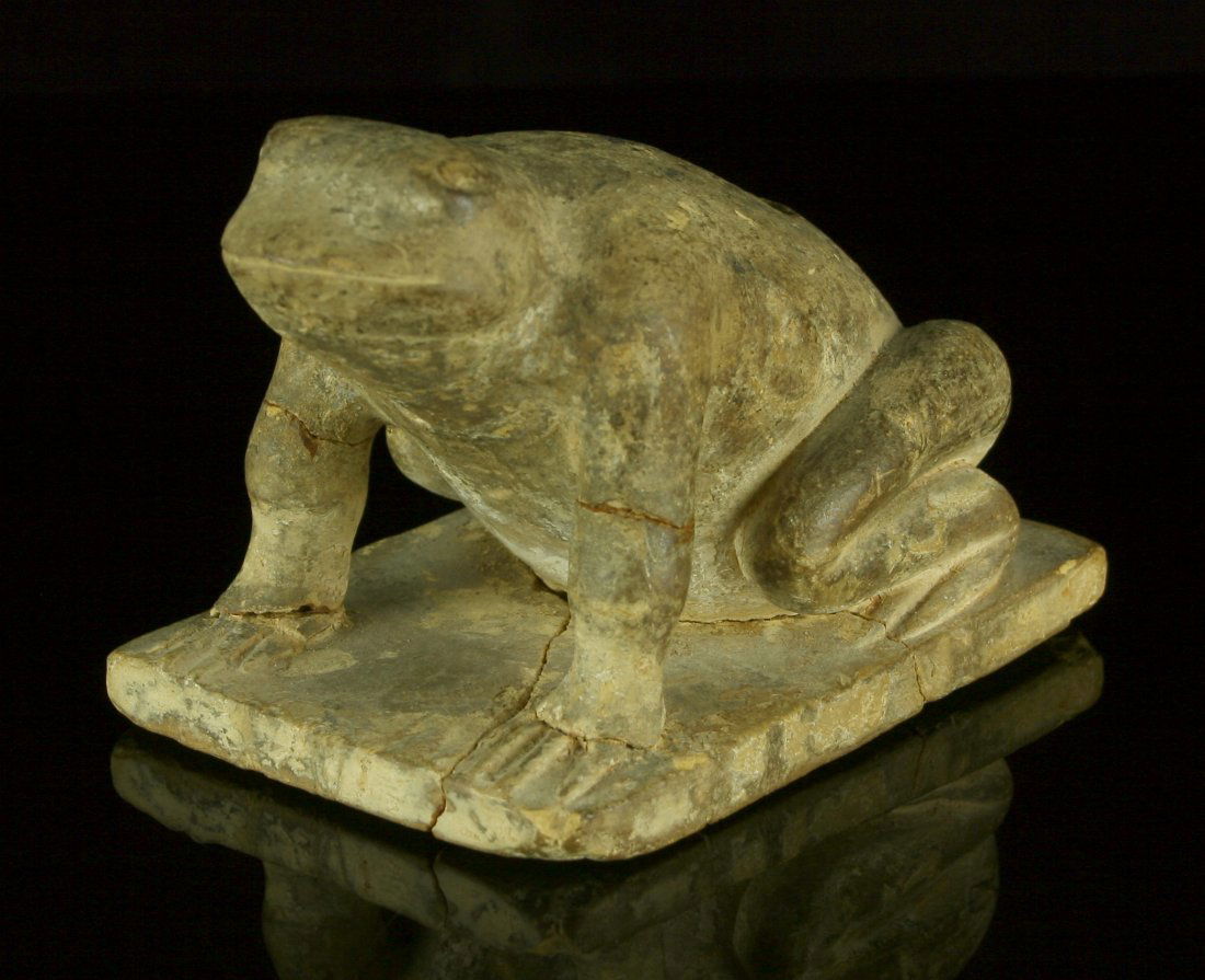 SALE HIGHLIGHT** 5"x3.5" Hopewell Frog Effigy Pipe! (1 of 6)