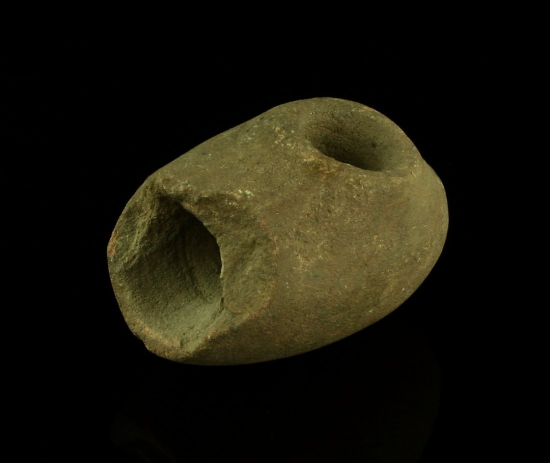 1 3/4" Fort Ancient Pipe - JACKSON COA (1 of 6)