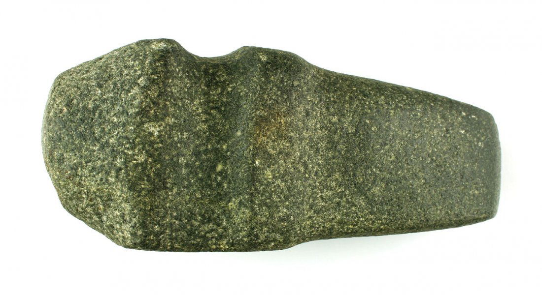 Fantastic 7 5/8" Raised Ridge Hohokam 3/4 Groove Axe (1 of 5)