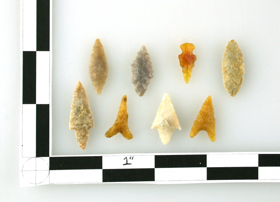 8 Nice African Neolithic Points (1 of 1)