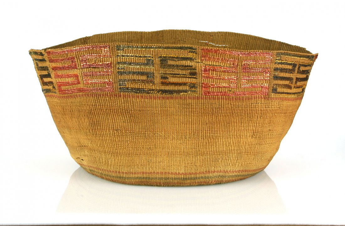 6.5"x11" Tlingit Basket (1 of 6)