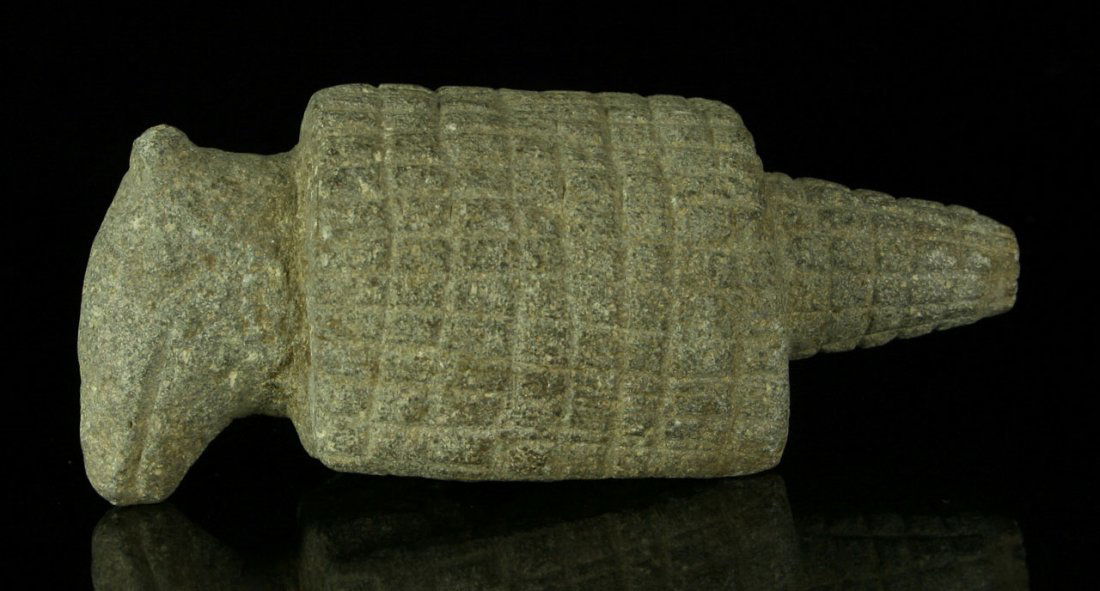 6 3/4" PreColumbian Armadillo Mace - READ DESCRIPTION (1 of 6)