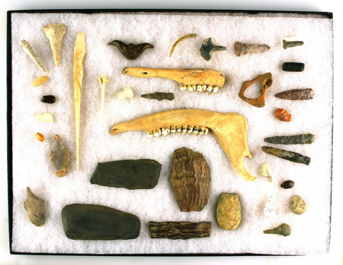 12x18 Display of Artifacts (1 of 1)