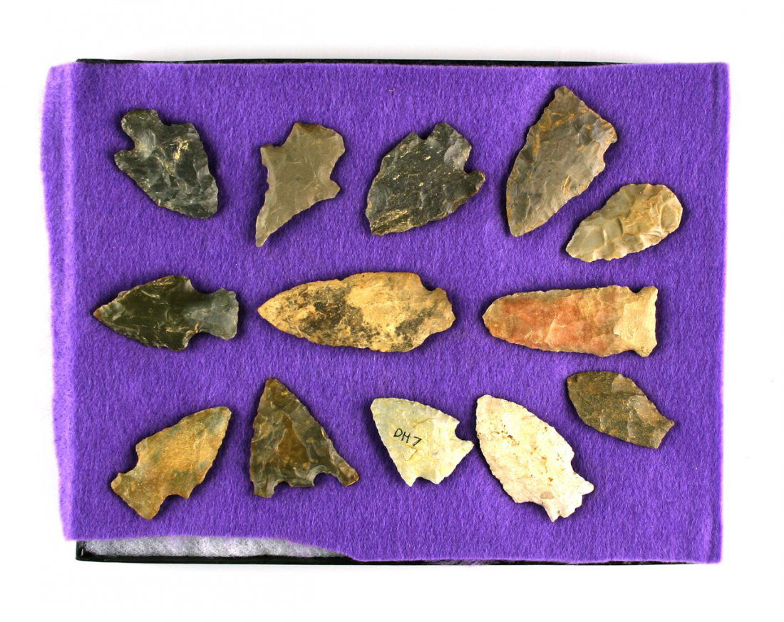 6.5x8.5 Display of 13 Nice Points (1 of 1)