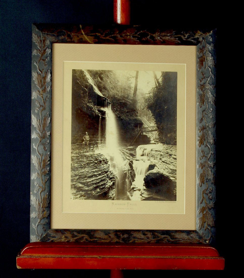 1889 Photographic Print of Rainbow Falls - J.D. Hope (1 of 6)