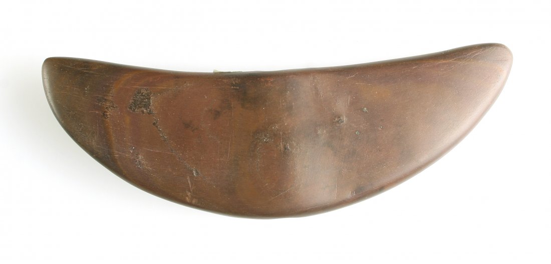 5" Reproduction Crescent Bannerstone. (1 of 3)