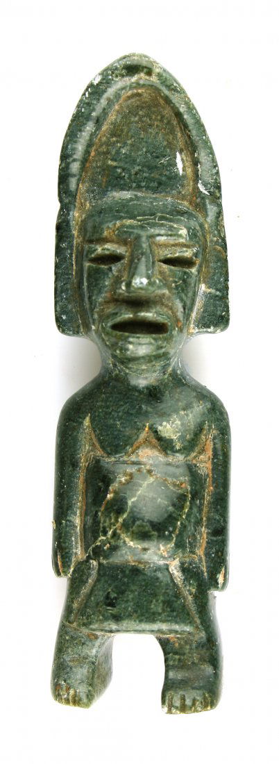 4 3/16" Reproduction Mayan Figurine (1 of 3)