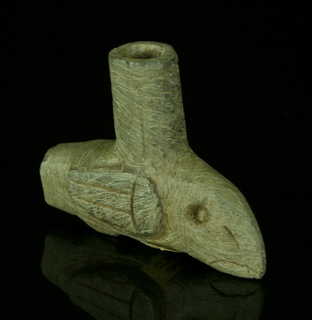 Reproduction 2 1/2" Bird Effigy Pipe (1 of 3)