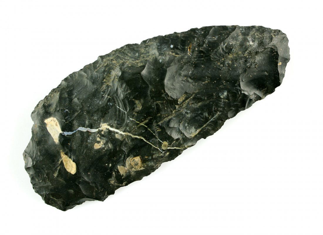 Huge 5"+ Ohio Coshocton Crescent Knife (1 of 2)