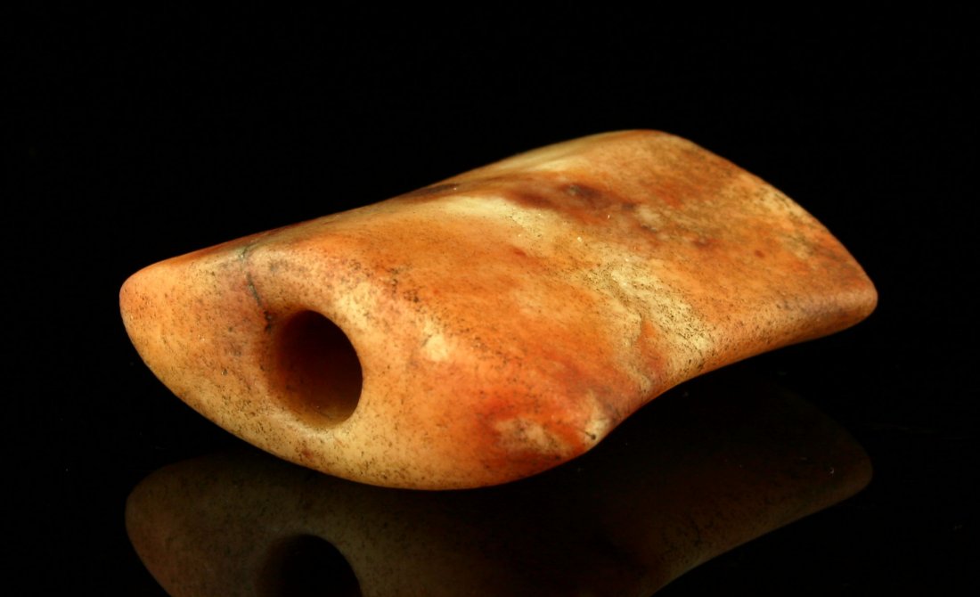 2 11/16" Hourglass Bannerstone Jackson G9+ COA (1 of 6)