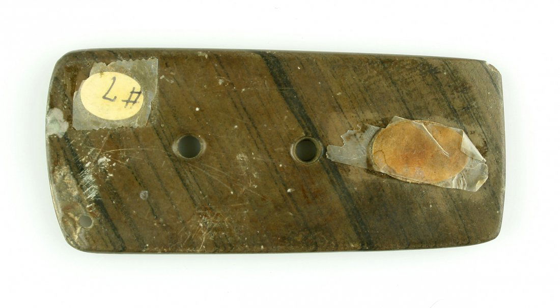 3 5/8" Hopewell Gorget - Ex Parks (1 of 2)