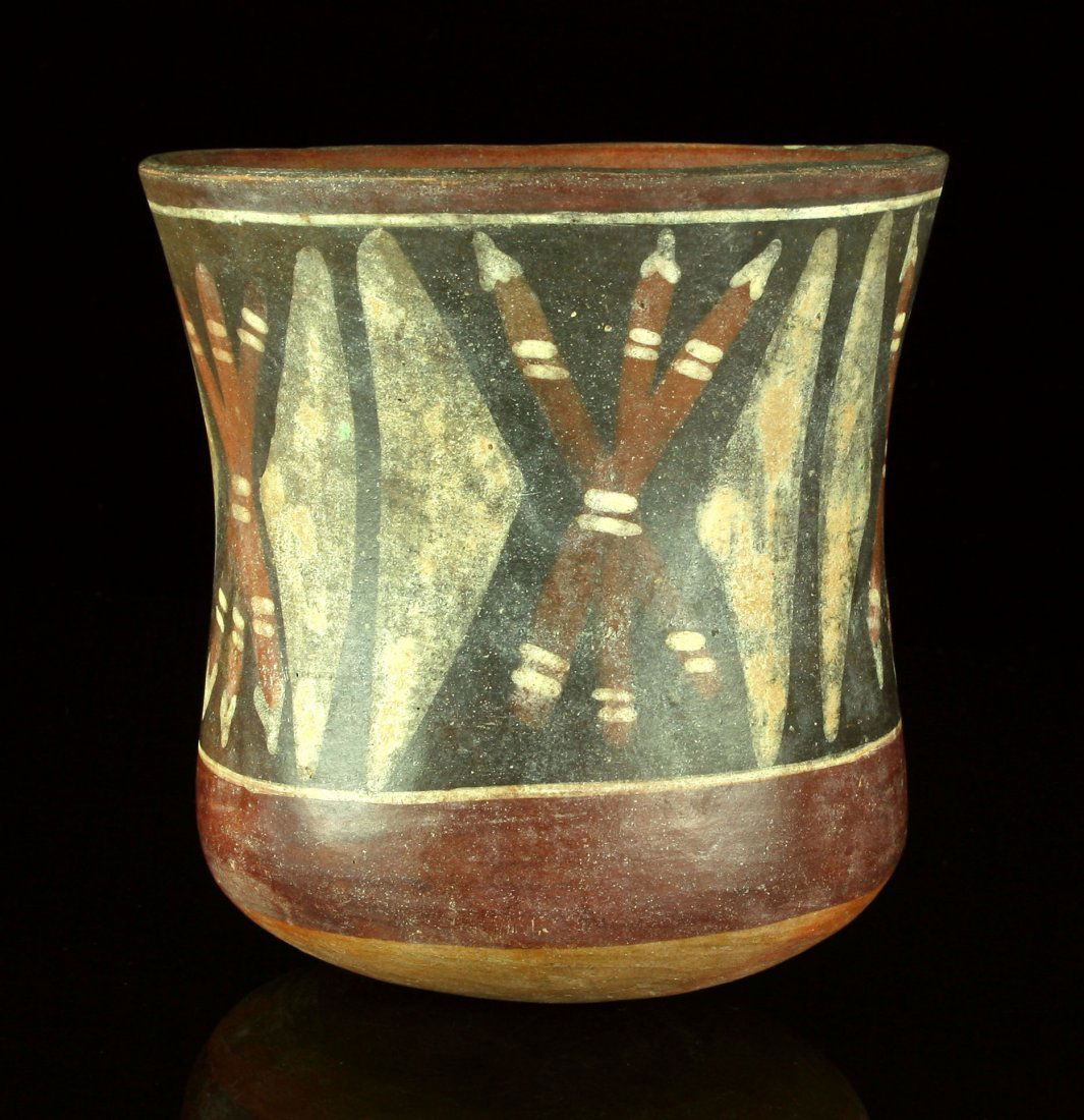 5x5" Nazca Polychrome Vessel (1 of 4)