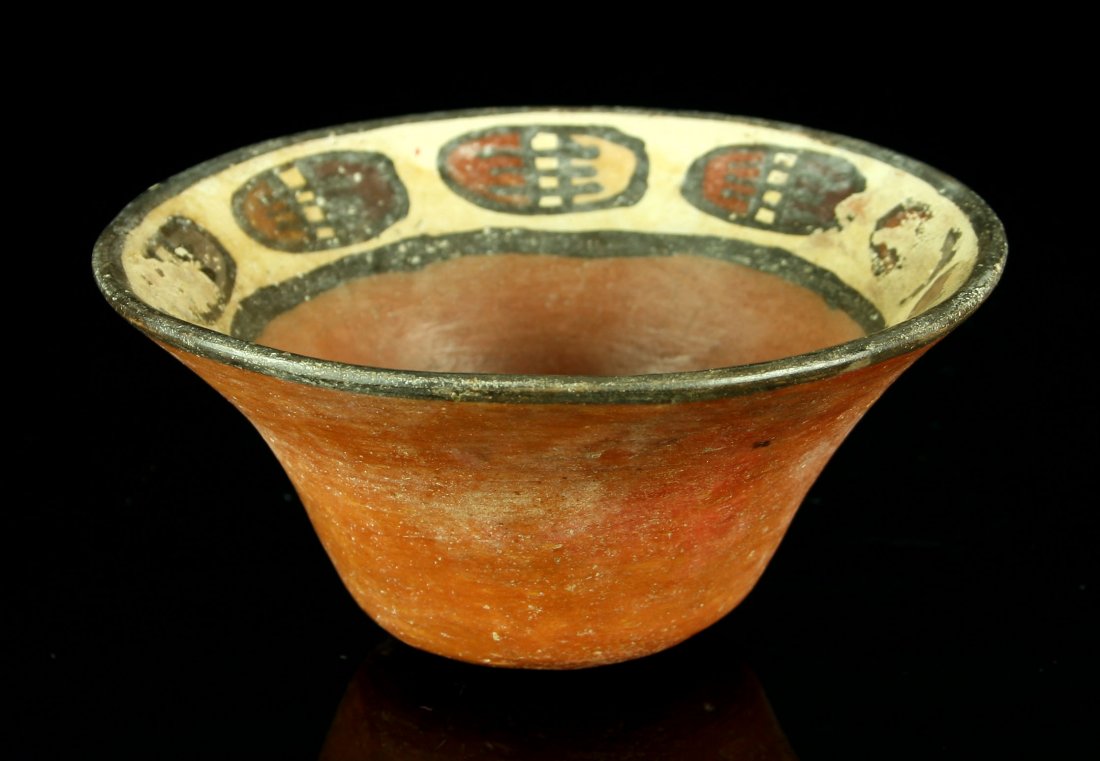 4.75x2.375" Nazca Polychrome Bowl (1 of 4)