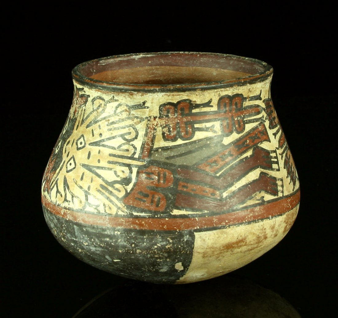 3x3.5" Nazca Polychrome Jar (1 of 5)