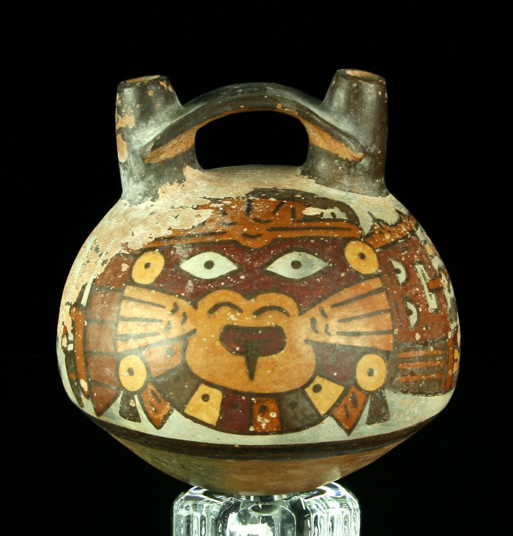 4.25x4" Nazca Polychrome Vase (1 of 5)