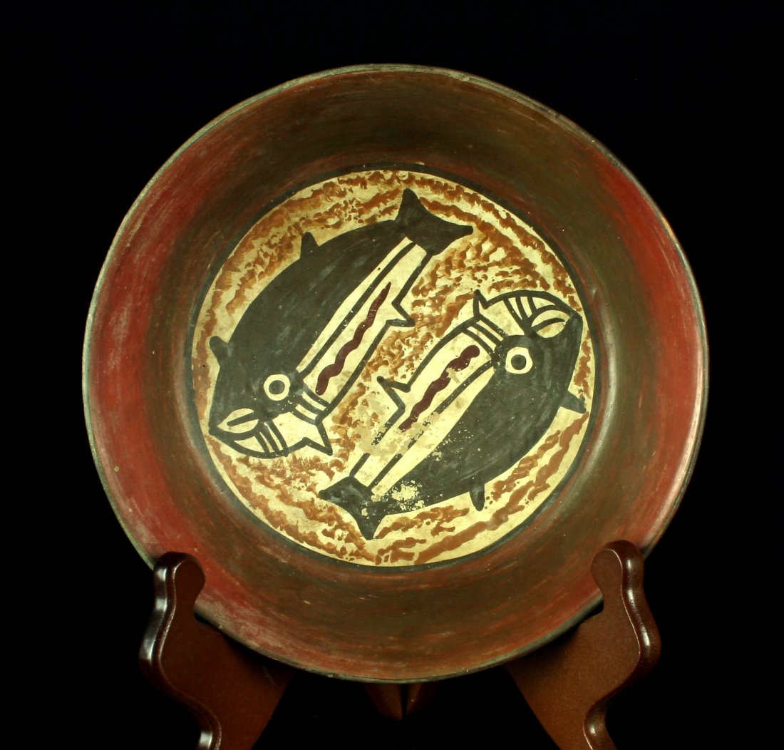 7.5x2" Nazca Polychrome Bowl *Restored (1 of 3)