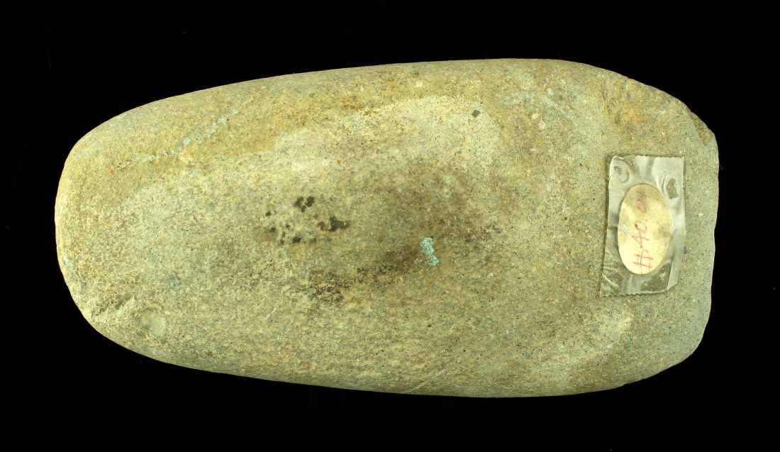5 1/2" Adze: Bluestone example from Wabash Co., Indiana. Ex - Cowan Hood Collection.