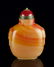 Gorgeous 3 3/8" Chinese Agate Snuff Bottle - 2
