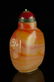 Gorgeous 3 3/8" Chinese Agate Snuff Bottle - 4