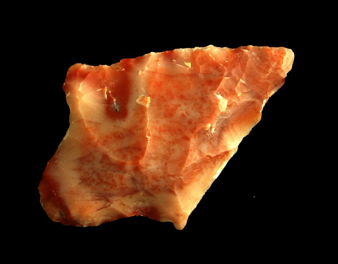 Gorgeous 2 1/4" Novaculite Gary: Awesome color and translucency. Arkansas type.