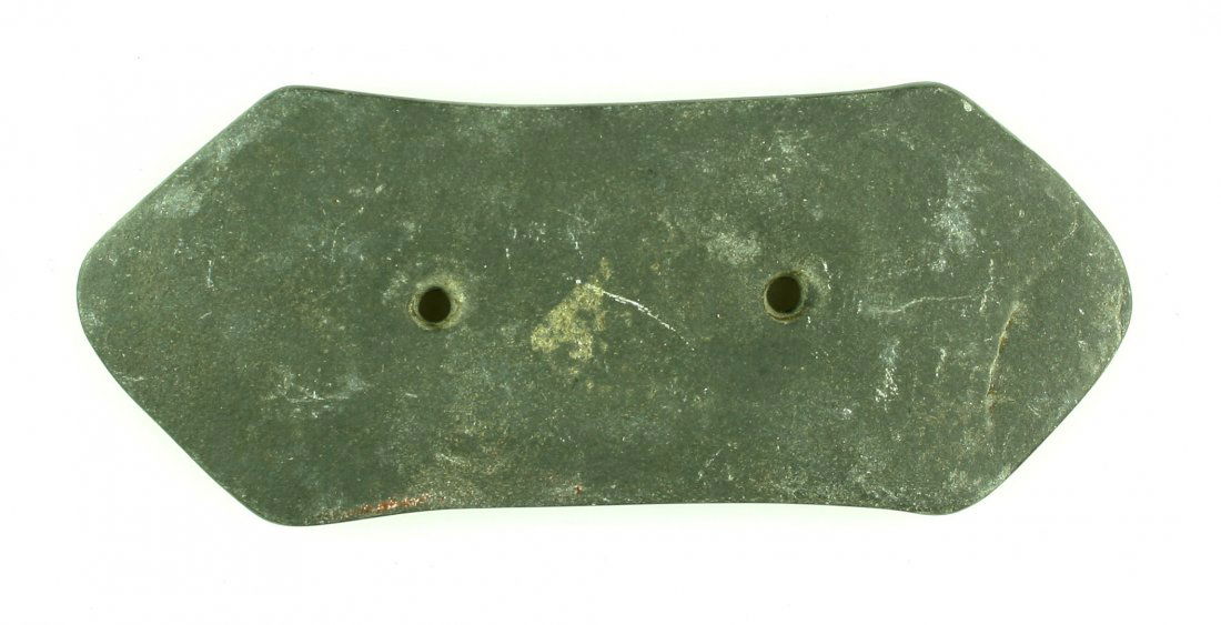 4" Bipointed Hopewell Gorget (1 of 2)