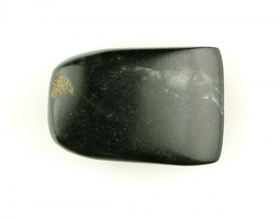 Exquisite Ancient Olmec Jade Axe Effigy (1 of 2)